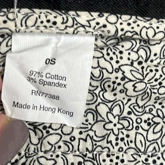 J. Crew City-Fit Madison Stretch Chino black Pants, size 0 short - Picture 5 of 17